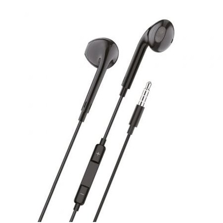 Auriculares Intrauditivos Tech One Tech earTECH TEC1002- con Micrófono- Jack 3.5- Negros