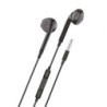 Auriculares Intrauditivos Tech One Tech earTECH TEC1002- con Micrófono- Jack 3.5- Negros
