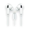Auriculares Intrauditivos Tech One Tech earTECH HOP TEC1202- con Micrófono- Lightning- Blancos