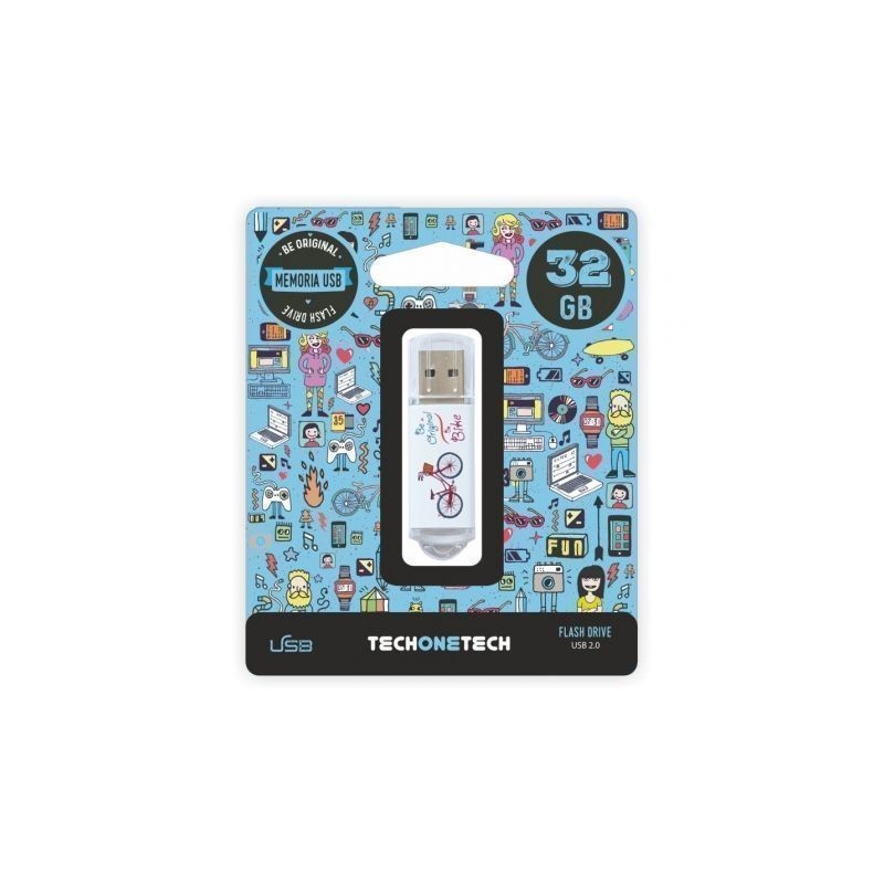 Pendrive 32GB Tech One Tech Be Bike USB 2.0