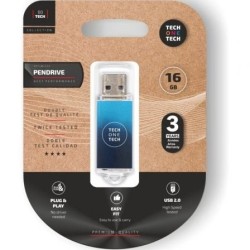 Pendrive 16GB Tech One Tech Be Deep USB 2.0- Azul Degradado