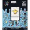 Cargador de Pared Tech One Tech Emojitech Smile TEC2502- 2xUSB- 2.4A- Blanco