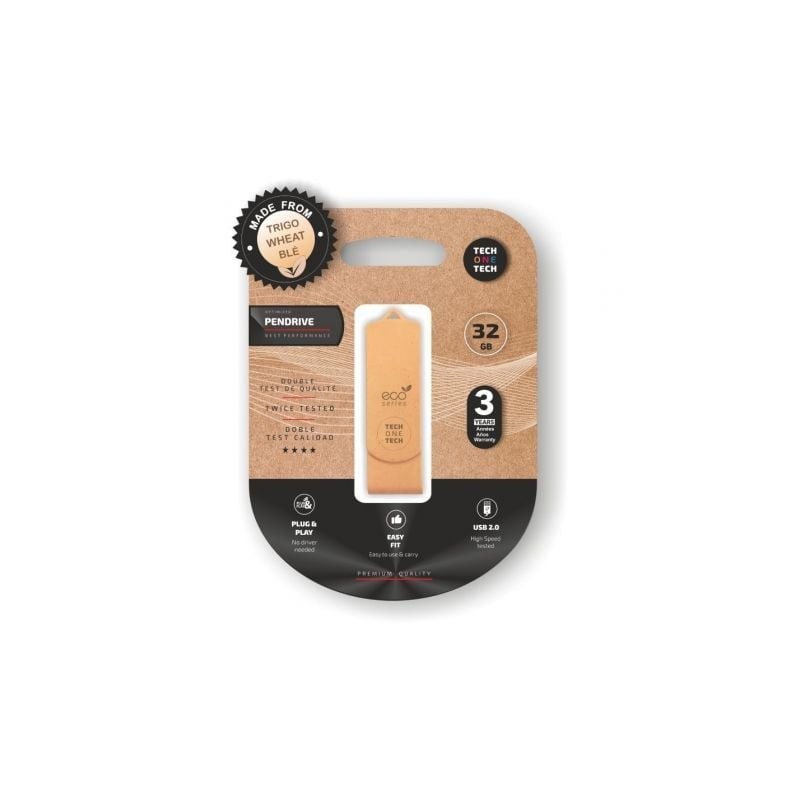 Pendrive 32GB Tech One Tech Ecotech USB 2.0