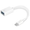 Cable USB 2.0 TP-Link UC400- USB Tipo-C Macho - USB Hembra- 10cm- Blanco