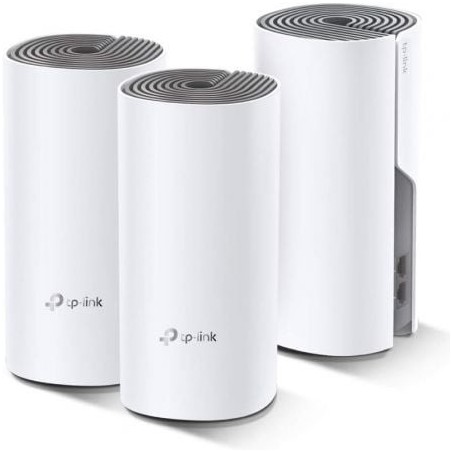 Sistema Mesh TP-Link Deco E4 1200Mbps- 2.4GHz 5GHz- Pack de 3