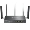 Router VPN 4G TP-Link Omada ER706W-4G- WiFi 6- 3000Mbps- 2.4GHz 5GHz- 5 Antenas- WiFi 802.1Q
