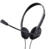 Auriculares Trust Chat Headset 24659- con Micrófono- Jack 3.5- Negros