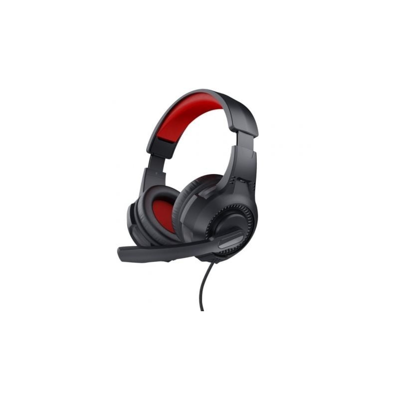 Auriculares Gaming con Micrófono Trust Gaming 24785- Jack 3.5- Rojos y Negros