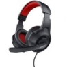 Auriculares Gaming con Micrófono Trust Gaming 24785- Jack 3.5- Rojos y Negros
