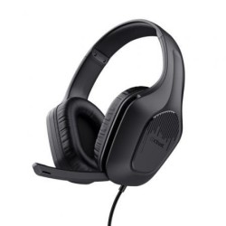 Auriculares Gaming con Micrófono Trust Gaming GXT 415 Zirox- Jack 3.5- Negros