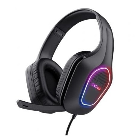 Auriculares Gaming con Micrófono Trust Gaming GXT 416 Zirox- Jack 3.5-USB Negros