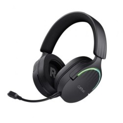 Auriculares Gaming Inalámbricos con Micrófono Trust Gaming GXT 491 Fayzo- Bluetooth- Jack 3.5- Negros