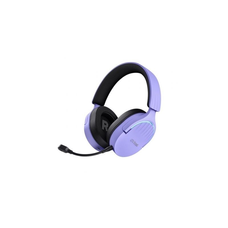 Auriculares Gaming Inalámbricos con Micrófono Trust Gaming GXT 491 Fayzo- Bluetooth- Jack 3.5- Morados