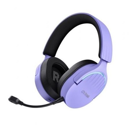Auriculares Gaming Inalámbricos con Micrófono Trust Gaming GXT 491 Fayzo- Bluetooth- Jack 3.5- Morados