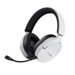 Auriculares Gaming Inalámbricos con Micrófono Trust Gaming GXT 491 Fayzo- Bluetooth- Jack 3.5- Blancos