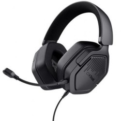 Auriculares Gaming con Micrófono Trust Gaming GXT 492 Carus- Jack 3.5- Negros