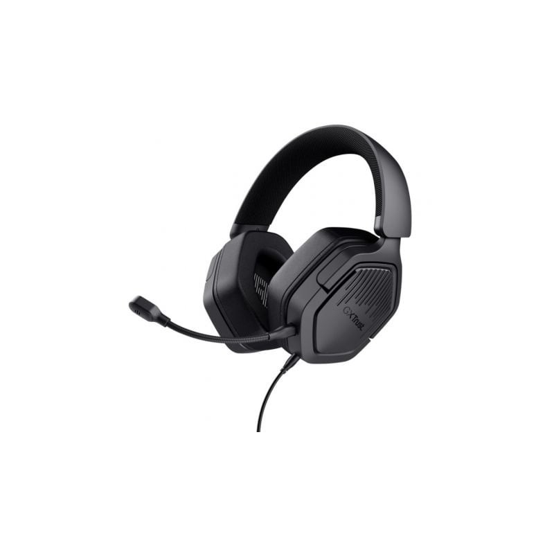 Auriculares Gaming con Micrófono Trust Gaming GXT 492 Carus- Jack 3.5- Negros