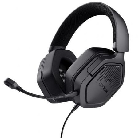 Auriculares Gaming con Micrófono Trust Gaming GXT 492 Carus- Jack 3.5- Negros