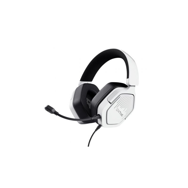 Auriculares Gaming con Micrófono Trust Gaming GXT 492W Carus- Jack 3.5- Blancos