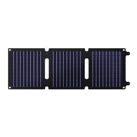 Panel Solar Portátil Trust Zuny- 1xUSB Tipo-C- 1xUSB- 20W