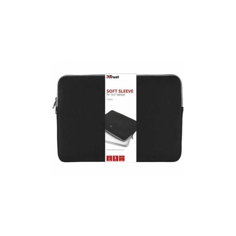 Funda Trust Primo para Portátiles hasta 15.6'- Negra