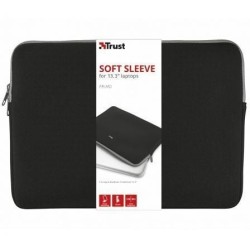 Funda Trust Primo Soft Sleeve para Portátiles hasta 13.3'- Negra