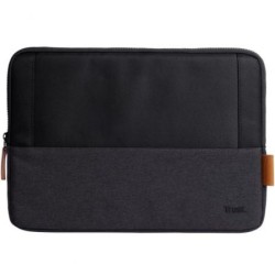 Funda Trust Lisboa para Portátiles hasta 13.3'- Negra