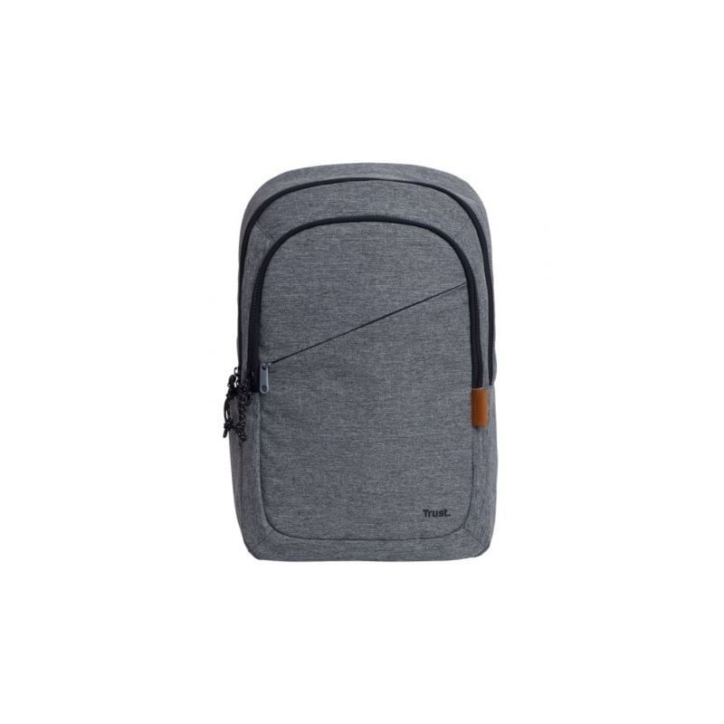 Mochila Trust Avana para Portátiles hasta 16'- Gris