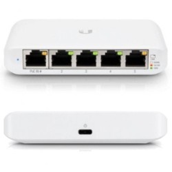 Switch Gestionado Ubiquiti USW-Flex Mini 5 Puertos- RJ45 10-100-1000 POE