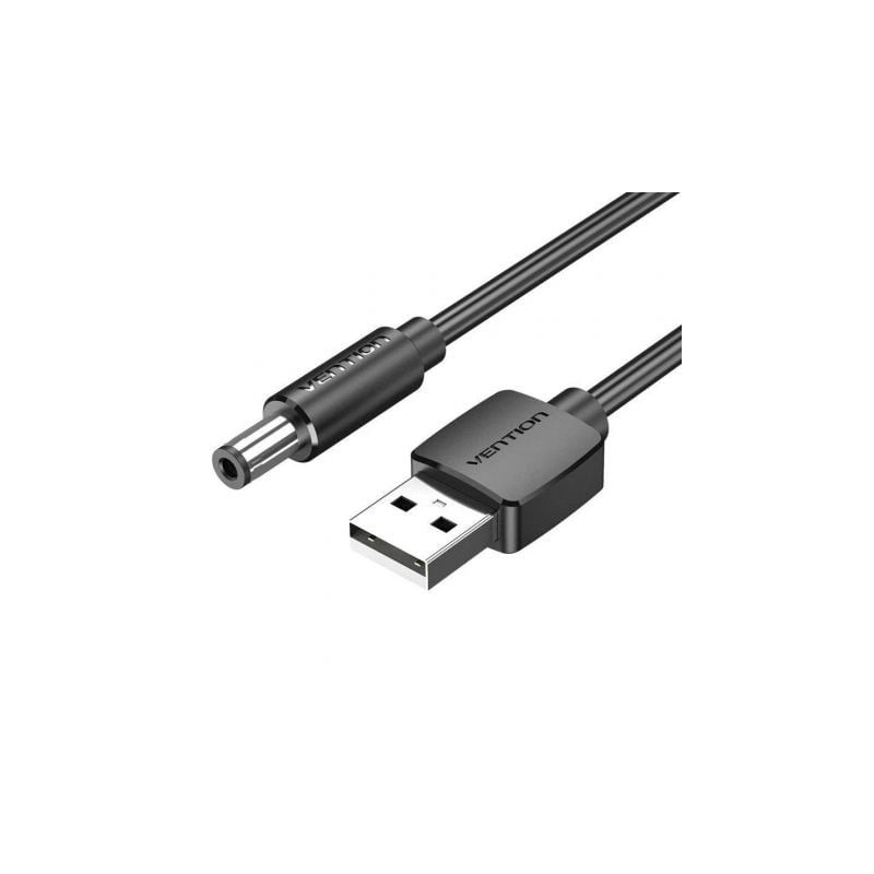 Cable Conversor USB Vention CEXBG- USB Macho - DC 3.5mm Macho- 1.5m- Negro