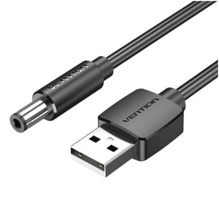 Cable Conversor USB Vention CEXBG- USB Macho - DC 3.5mm Macho- 1.5m- Negro