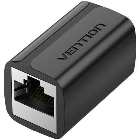 Adaptador Conector Vention RJ45 IPWB0 Cat7 FTP- RJ45 Hembra - RJ45 Hembra- Negro