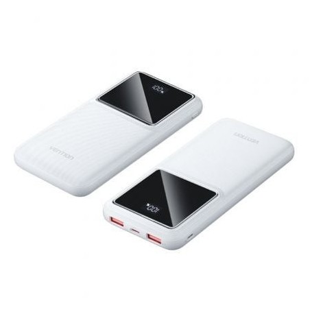 Powerbank 10000mAh Vention FHKW0- 22.5W- Blanca