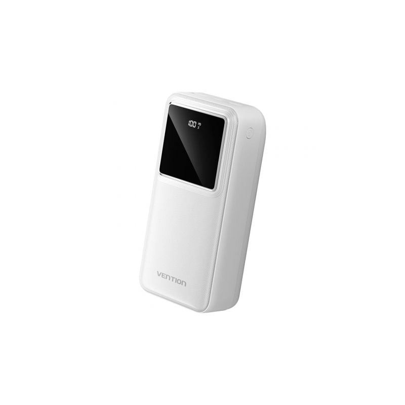 Powerbank 30000mAh Vention FHMW0- 22.5W- Blanca