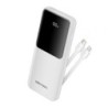 Powerbank 10000mAh Vention FHOW0- 22.5W- Blanca- Incluye Cable USB TIpo-C y Lightning