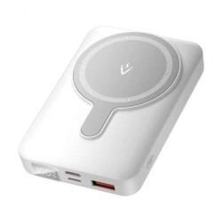 Powerbank 10000mAh Vention FHTW0- 22.5W- Wireless- Blanco