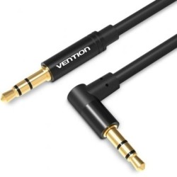 Cable Estéreo Vention BAKBD-T- Jack 3.5 Macho - Jack 3.5 Macho- 50cm- Negro