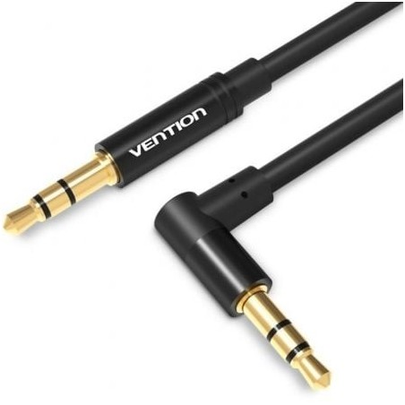 Cable Estéreo Vention BAKBD-T- Jack 3.5 Macho - Jack 3.5 Macho- 50cm- Negro