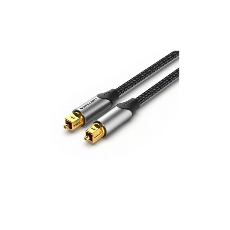 Cable de Audio de Fibra óptica Vention BAVHG- 1.5m- Gris