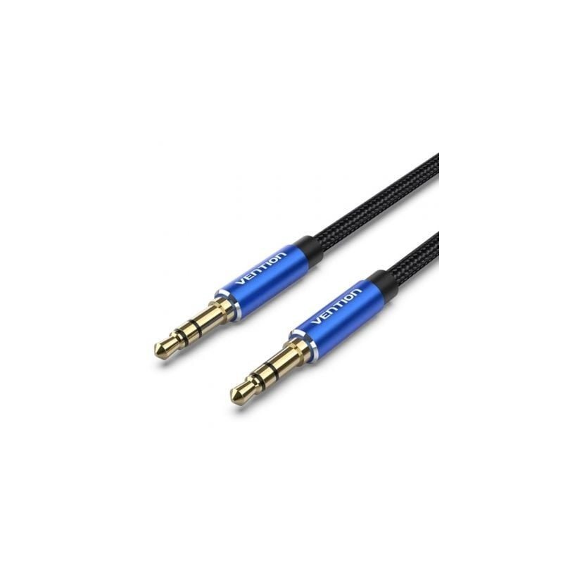 Cable Estéreo Vention BAWLD- Jack 3.5 Macho - Jack 3.5 Macho- 50cm- Azul