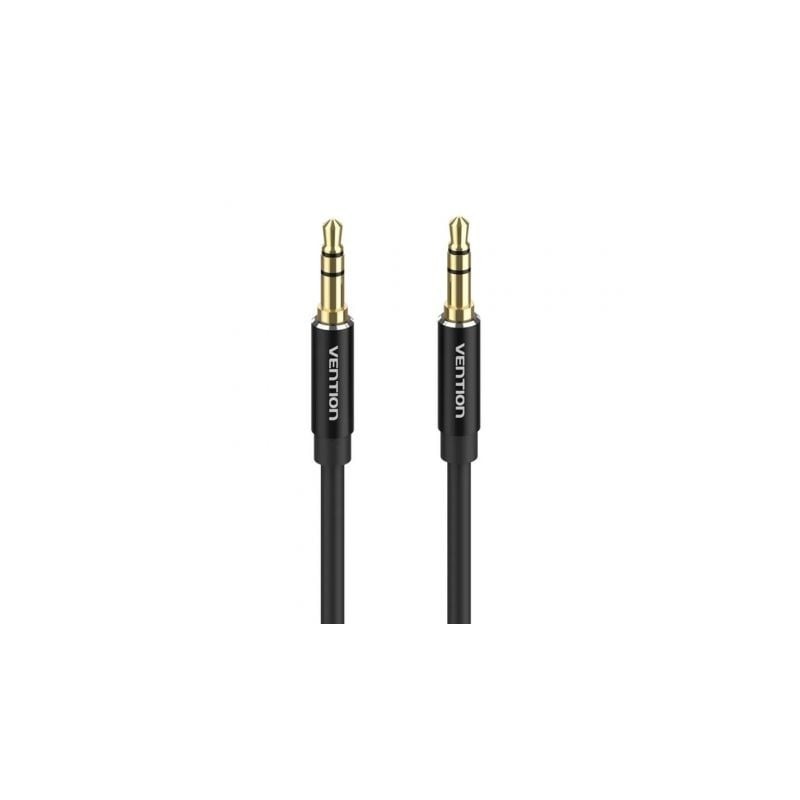 Cable Estéreo Vention BAXBD- Jack 3.5 Macho - Jack 3.5 Macho- 50cm- Negro