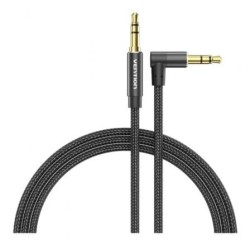 Cable Audio Vention BAZBH- Jack 3.5 Macho - Jack 3.5 Macho- 2m- Negro