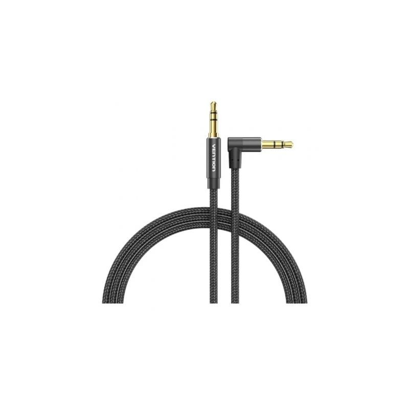 Cable Audio Vention BAZBH- Jack 3.5 Macho - Jack 3.5 Macho- 2m- Negro