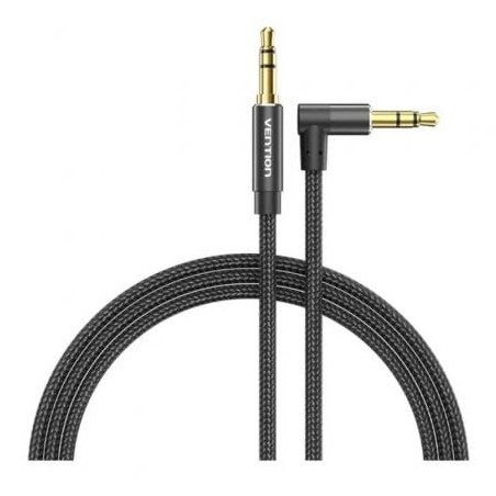 Cable Audio Vention BAZBH- Jack 3.5 Macho - Jack 3.5 Macho- 2m- Negro