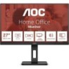 Monitor Profesional AOC 27E3QAF 27'- Full HD- Multimedia- Regulable en altura- Negro