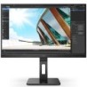 Monitor Profesional AOC 27P2Q 27'- Full HD- Multimedia- Regulable en altura- Negro