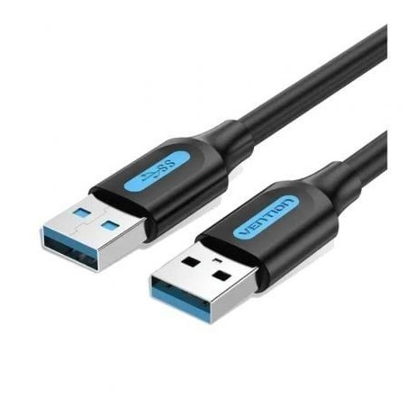 Cable USB 3.0 Vention CONBD- USB Macho - USB Macho- 5Gbps- 50cm- Negro
