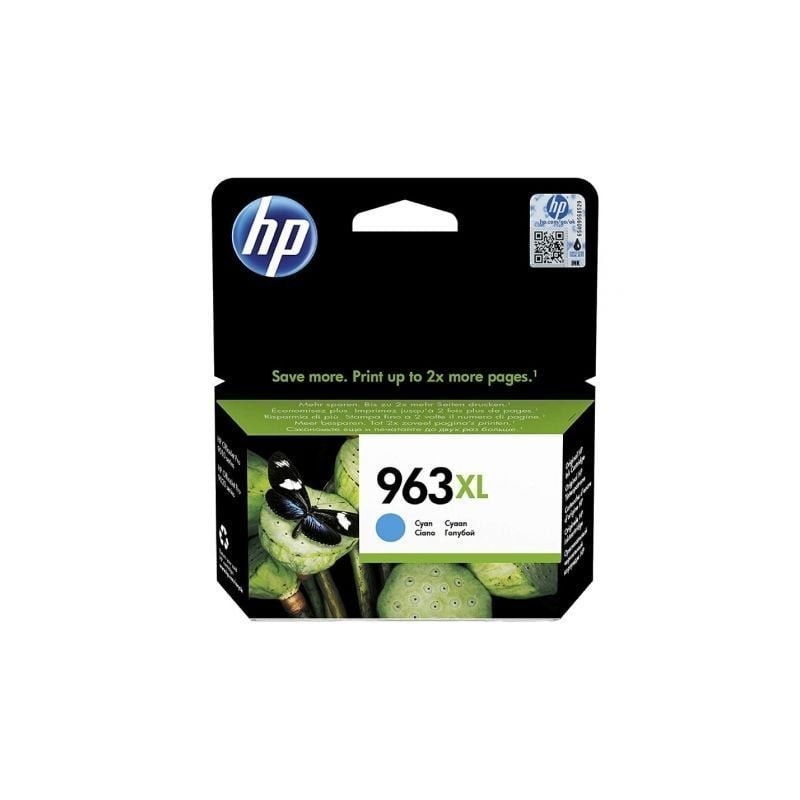 Cartucho de Tinta Original HP nº963 XL Alta Capacidad- Cian