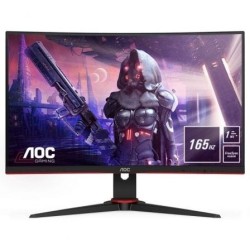 Monitor Gaming Curvo AOC C24G2AE 23.6'- Full HD- 1ms- 165Hz- VA- Multimedia- Negro