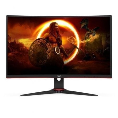 Monitor Gaming Curvo AOC C27G2ZE-BK 27'- Full HD- 1ms- 240Hz- VA- Negro y Rojo